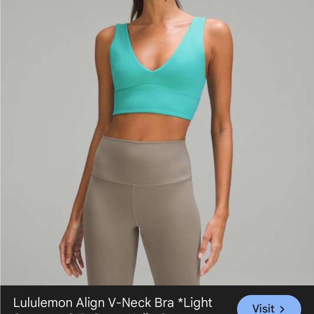 Lululemon V-Neck Sports Bra